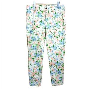 🔥🔥Calvin Klein floral jeans size 10